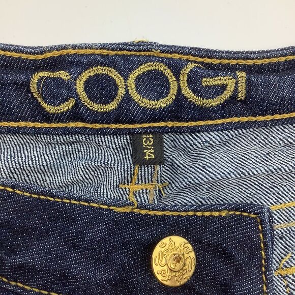 Coogi Australia‎ Womens Love Sequin Pocket Jeans Blue Size 13/14 - Picture 7 of 11